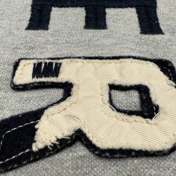 Men's TOMMY HILFIGER Custom Fit Knit Polo w/Lettering Gray Shirt- Size XXL - Picture 5 of 10